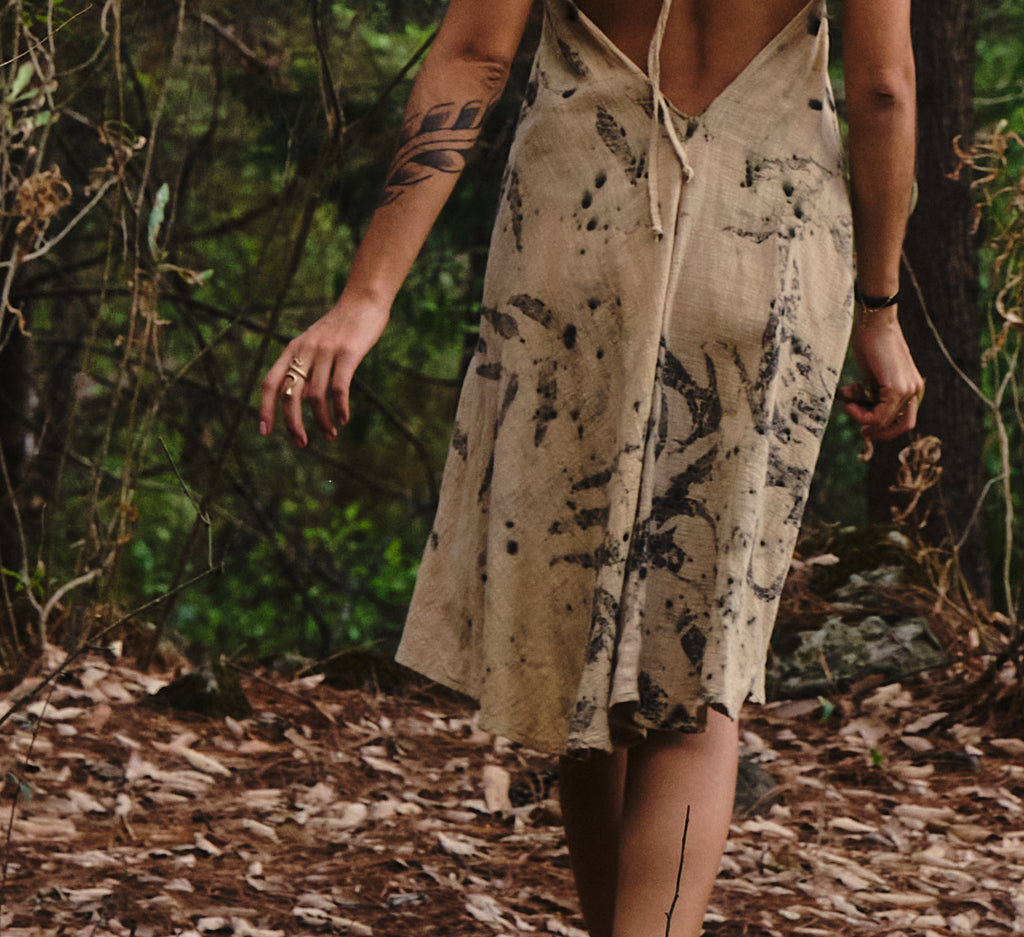 Vestido Corto Eucalipto