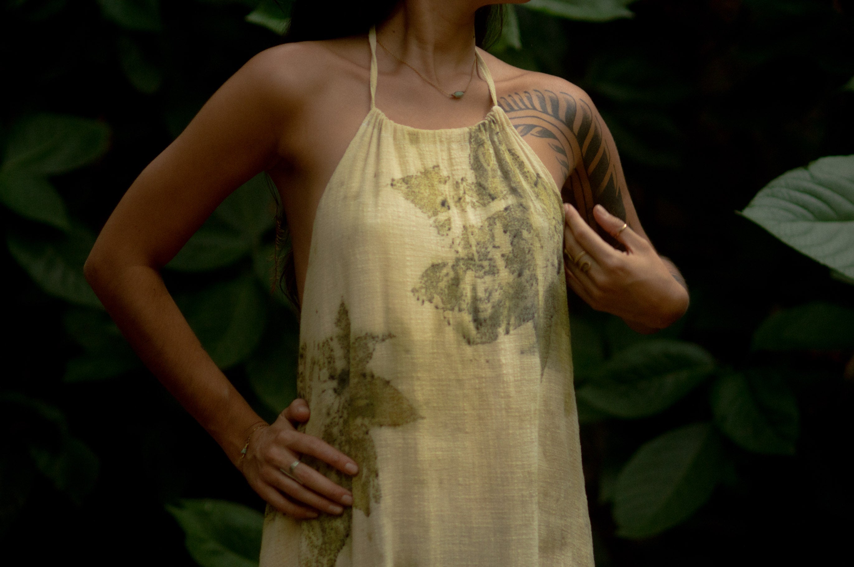 Vestido Maxi Ricino