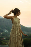 VESTIDO MAXI EUCALIPTO