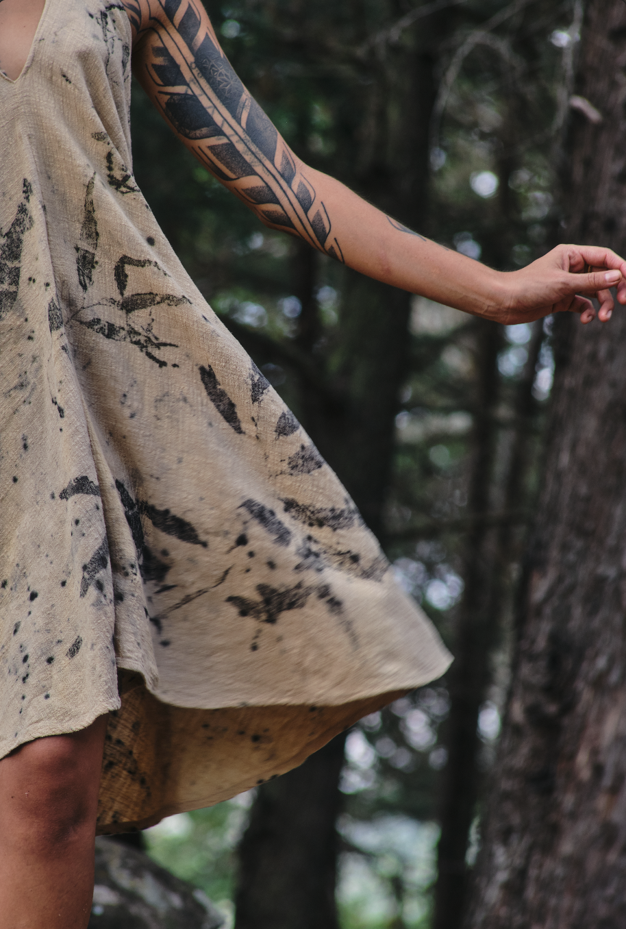 Vestido Corto Eucalipto